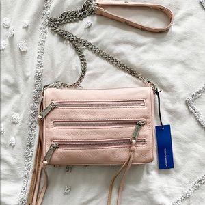 NWT Rebecca Minkoff Mini 5 ZIP Crossbody Bag